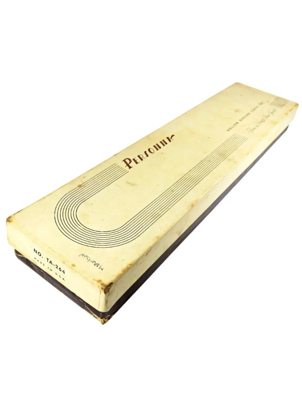 Personna TA‑264 Carving Knife & Fork Set, 1945 Gift, Complete with Box & Insert